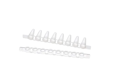 艾本德Eppendorf Fast PCR Tube Strips, 0.1 mL, 帶圓蓋, PCR 潔凈級, 120 個(gè) (10 × 12 個(gè))